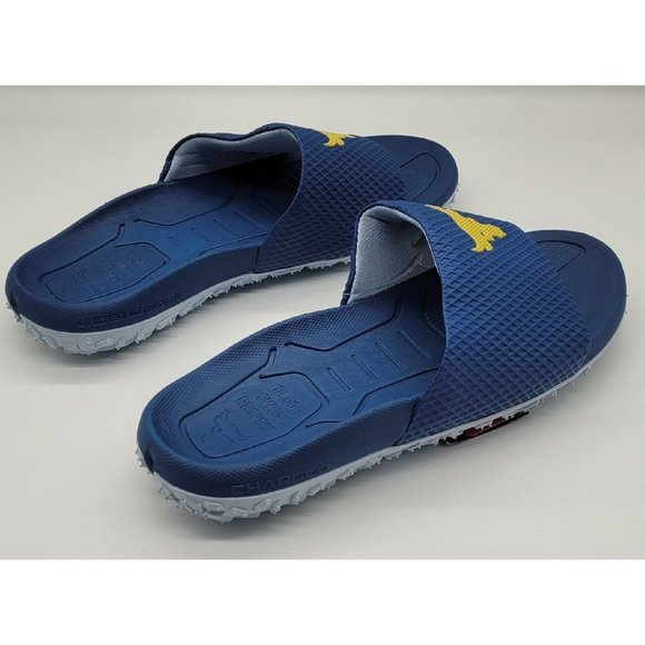 Under Armour Project Rock Brahma Bull Slides 3025237-400 - Picture 4 of 13